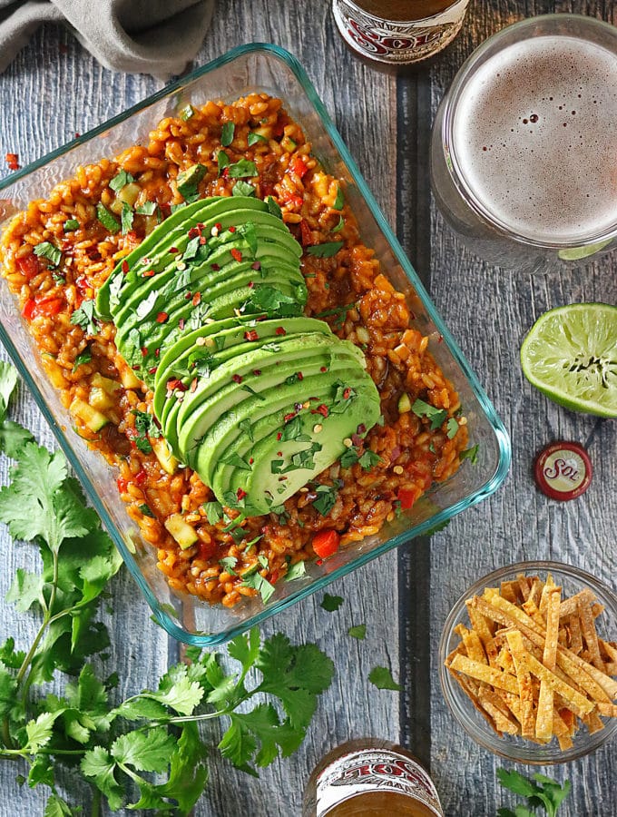 Veggie Enchilada Risotto