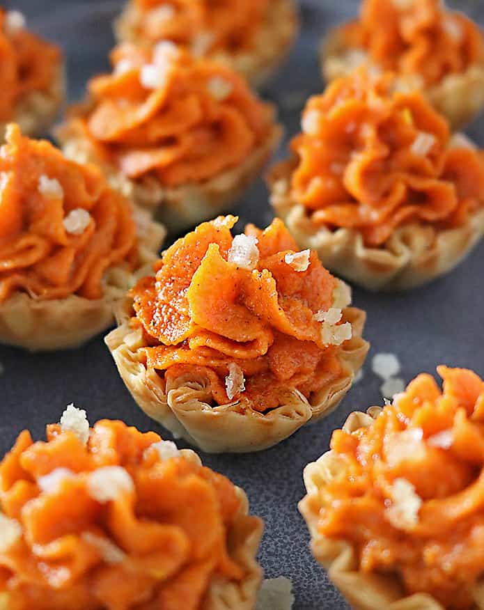 Photo of Easy Ginger Carrot Tartlets