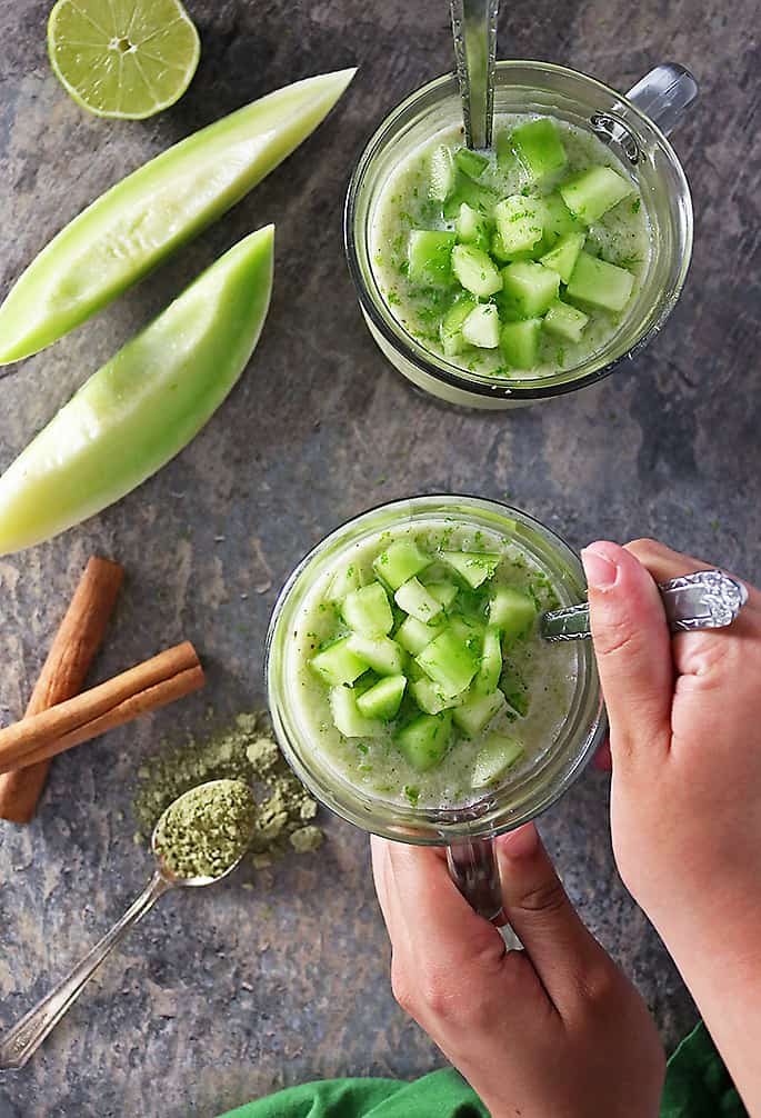 Photo of Easy Honeydew Melon Smoothie