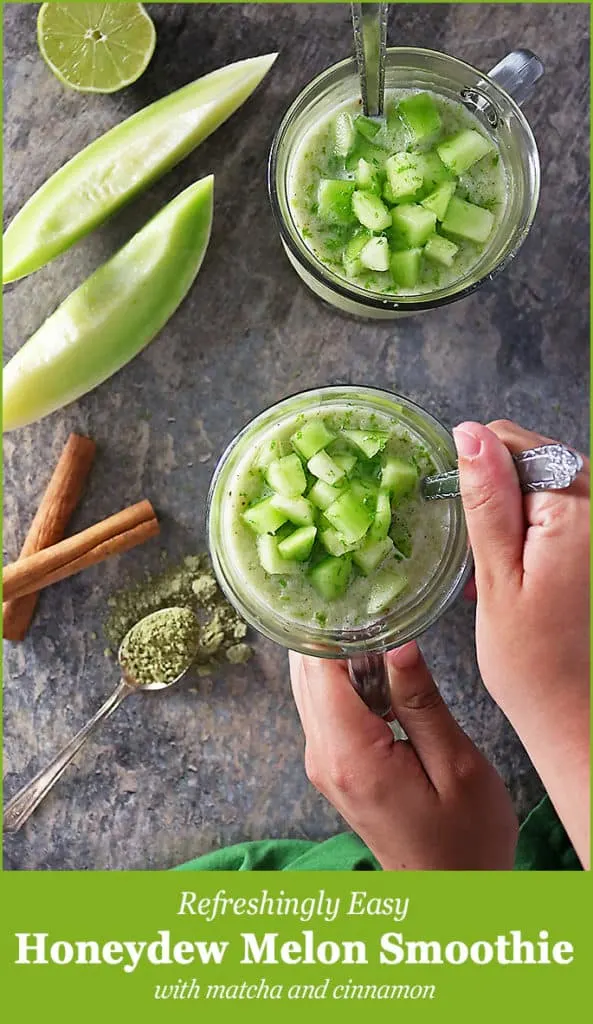 Easy Refreshing Honeydew Melon Smoothie