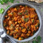 Overhead photo of Easy Zucchini Curry