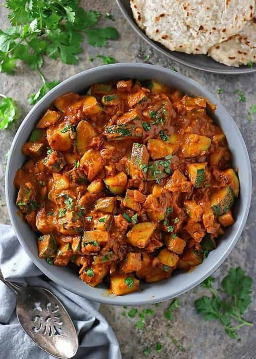 Easy Plant-based Zucchini Curry Recipe