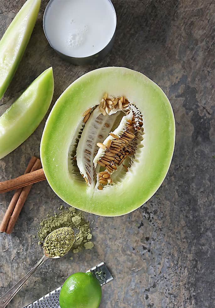 Photo of Honeydew Melon Smoothie Ingredients