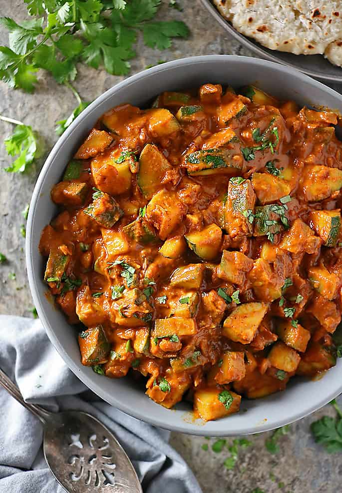 Photo Vegan Zucchini Curry