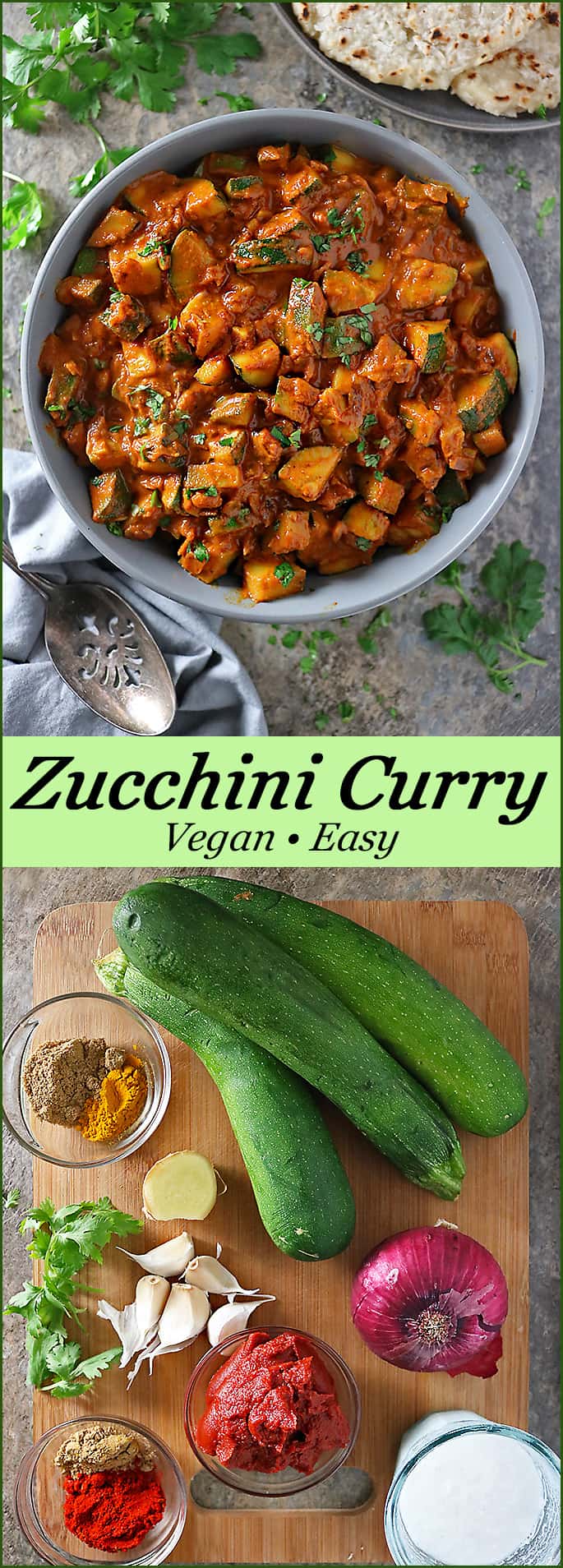 Easy Plant Based Zucchini Curry Recipe Savory Spin