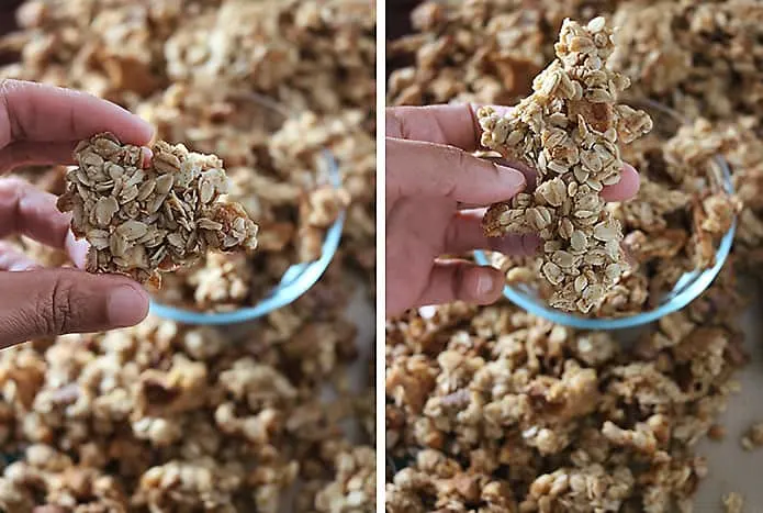 Photo of Big Chunks Of Apple Walnut Granola