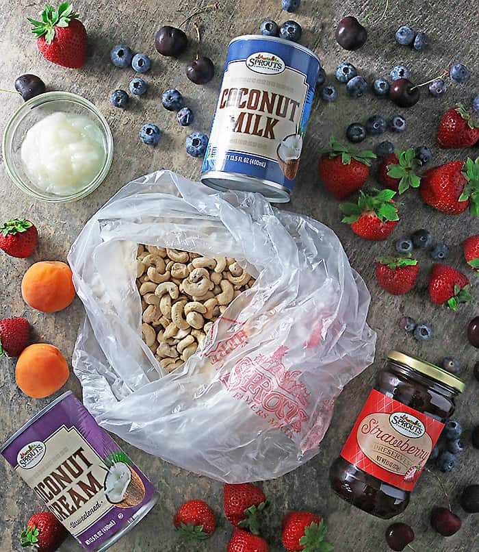 Photo of Ingredients For No Bake Star Anise Strawberry Cake