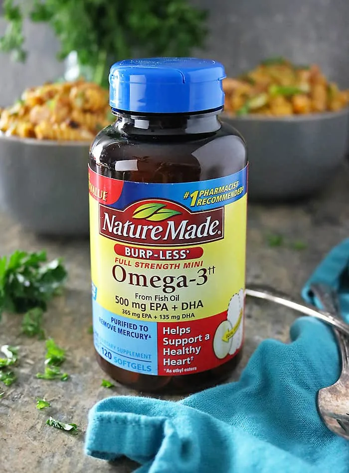 Nature Made® Omega-3 500mg EPA+DHA, Burpless