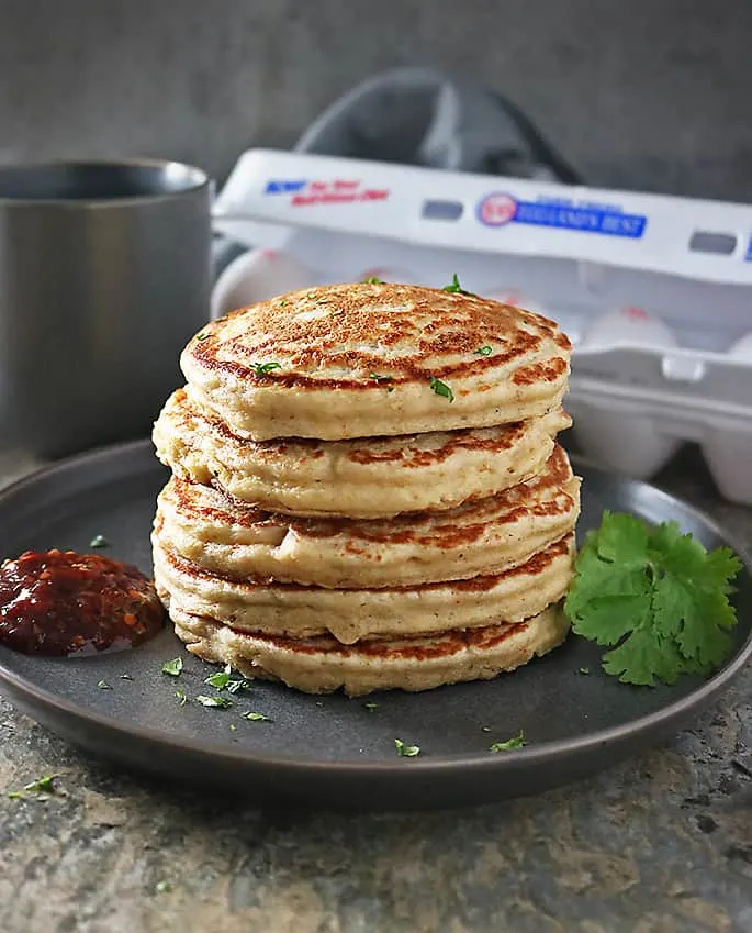 Photo of Oat Potato Pancakes Stack