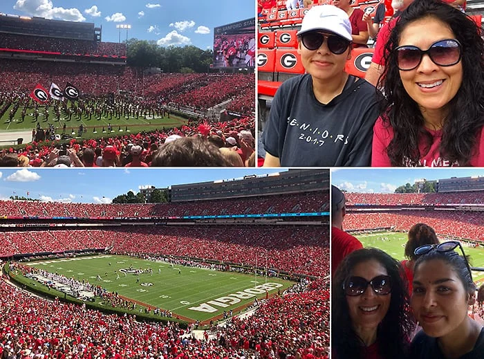 Collage of University Of Georgia Bulldawgs Season Opener