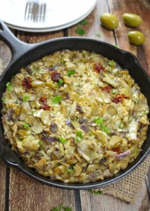 Baked Sundried Tomato Risotto