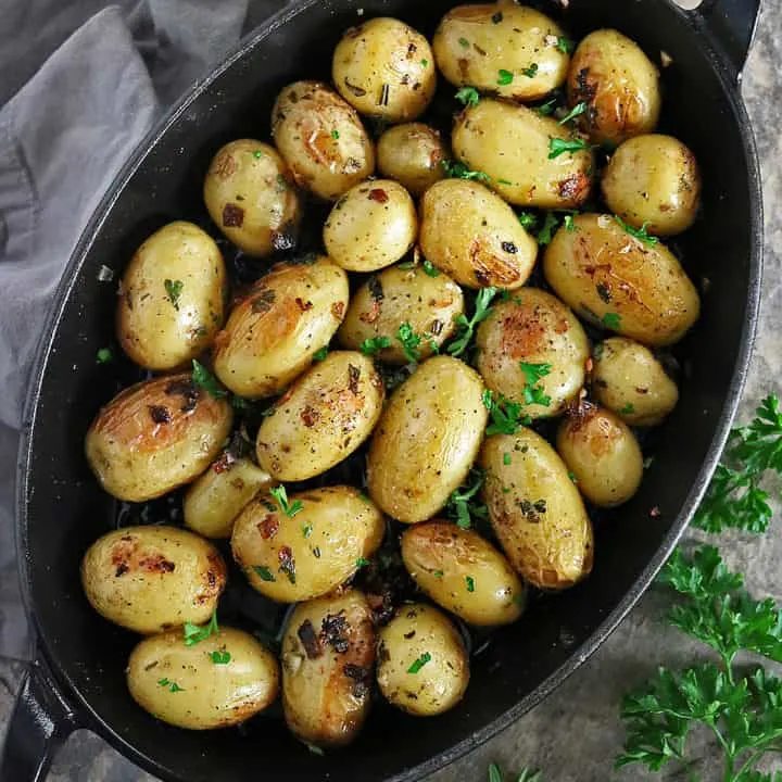 Delicious Herb Cast Iron Potatoes Images