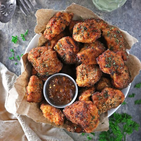 Fried Baked Chicken Recipe-Savory Spin
