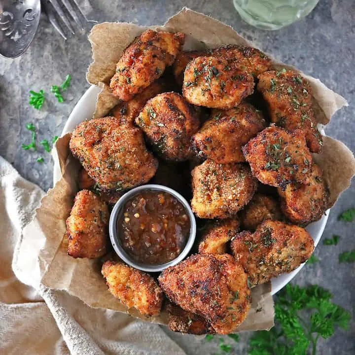 Easy Fried Baked Chicken Image