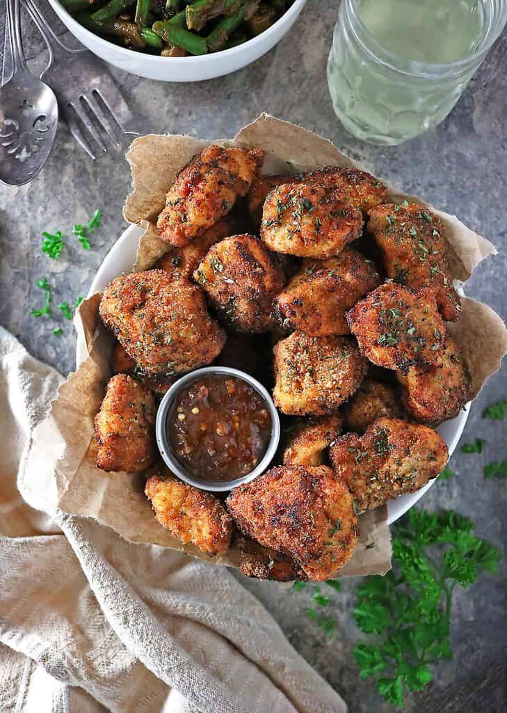 Easy Fried Baked Chicken Image