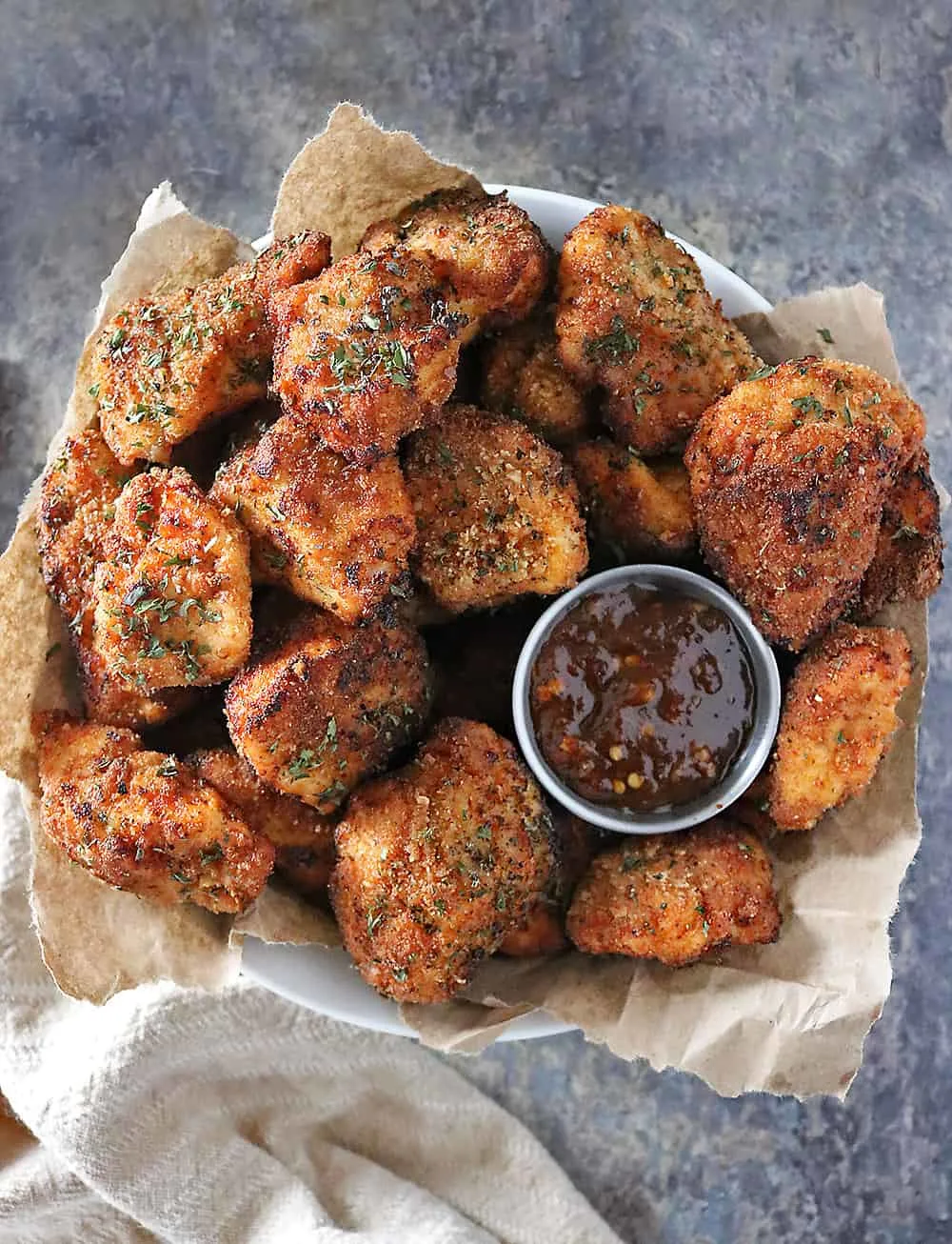 Fried Baked Chicken Recipe-Savory Spin