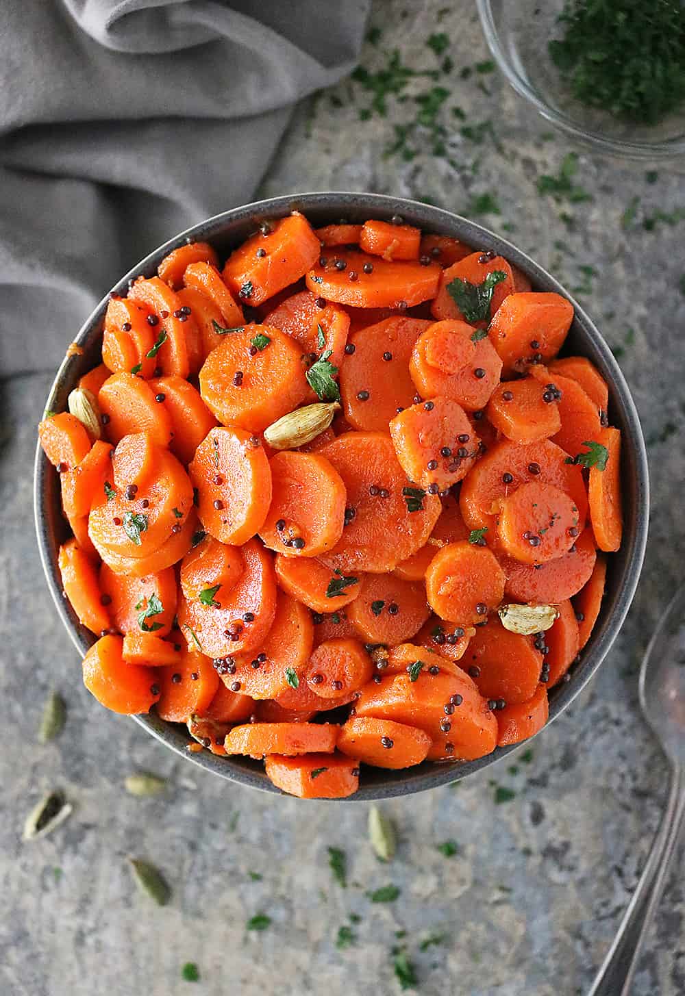 Ginger Cardamom Carrots Photo