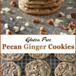 Ginger Pecan Cookies