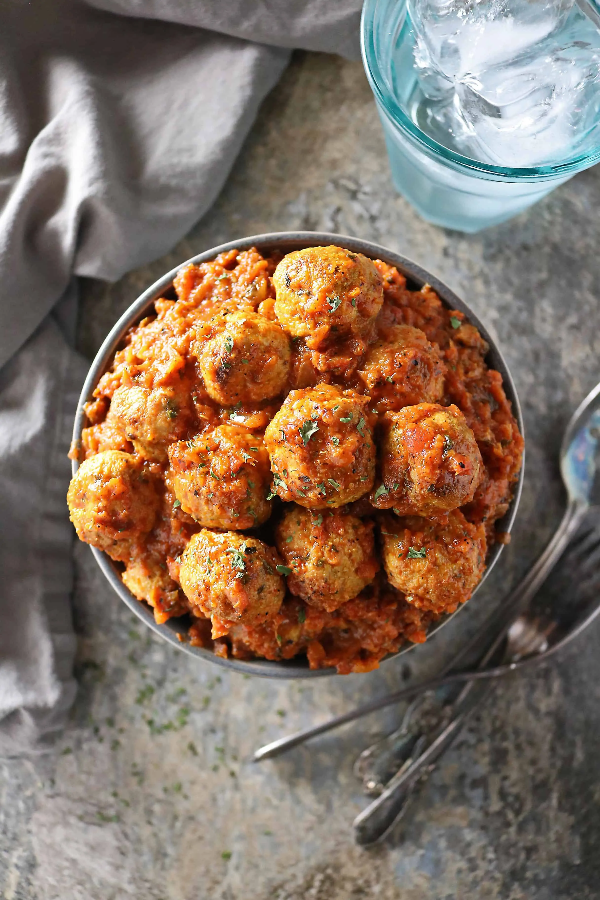 Spicy Baked Chicken Meatballs Recipe Savory Spin