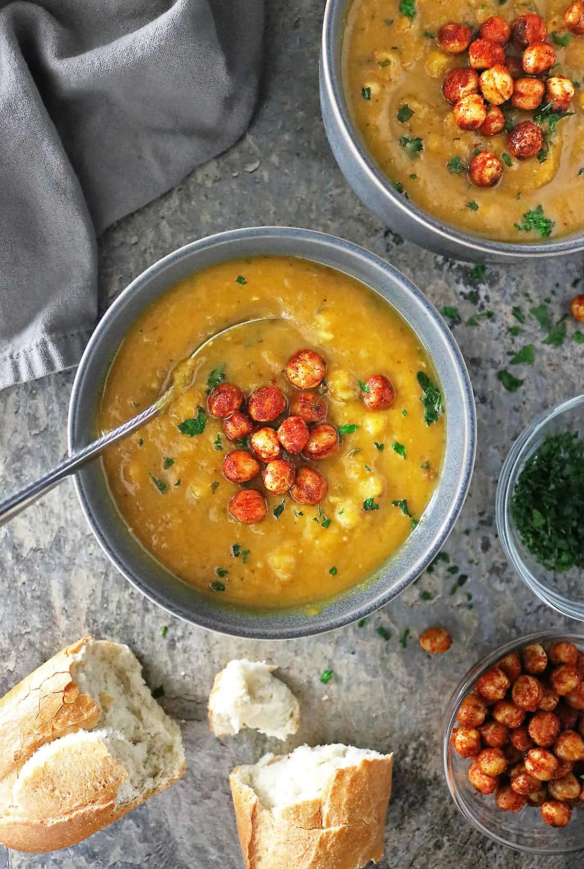 Easy Roasted Garlic Pumpkin Soup Photo