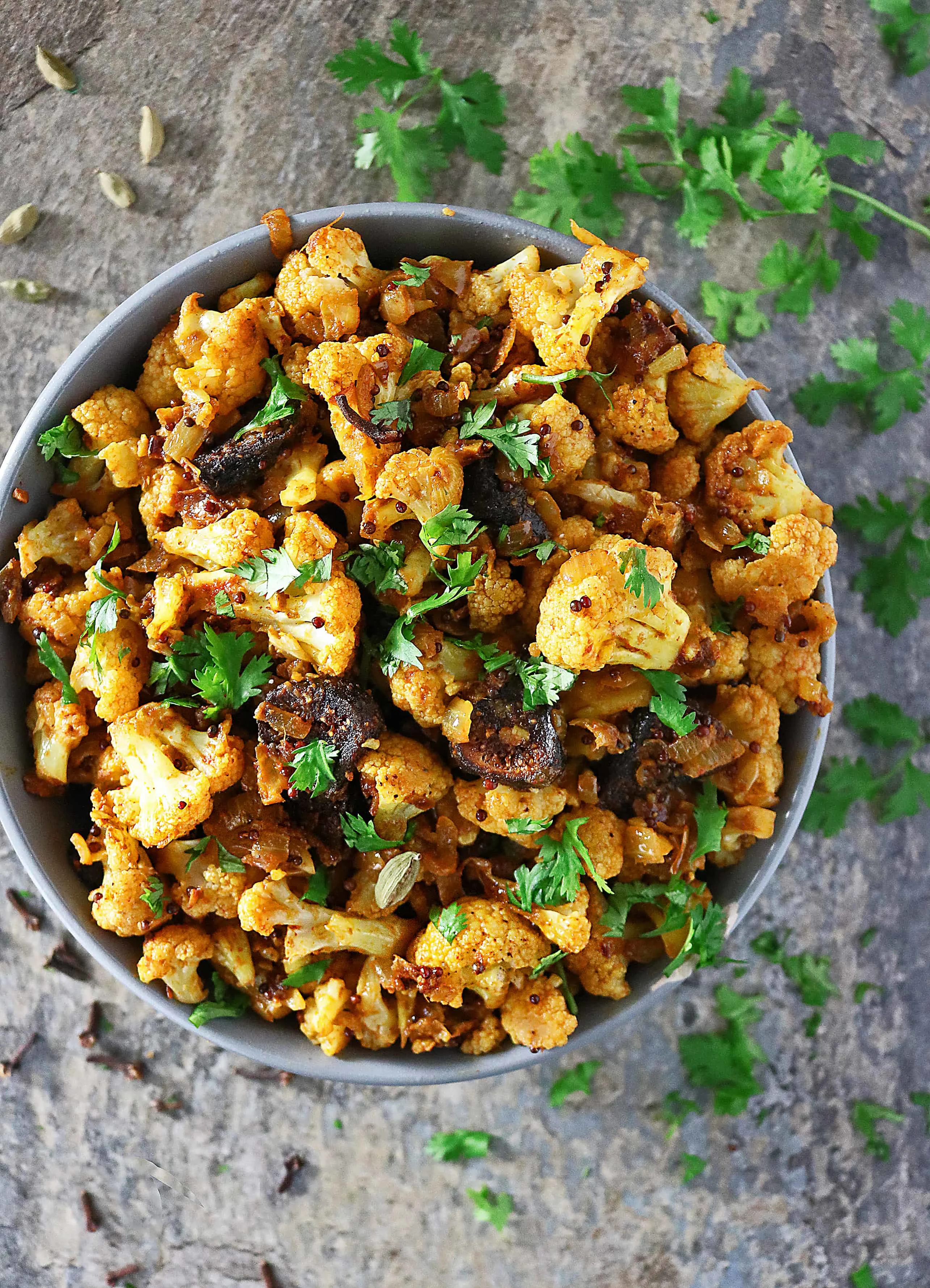 Photo of Spicy Cauliflower with Figs