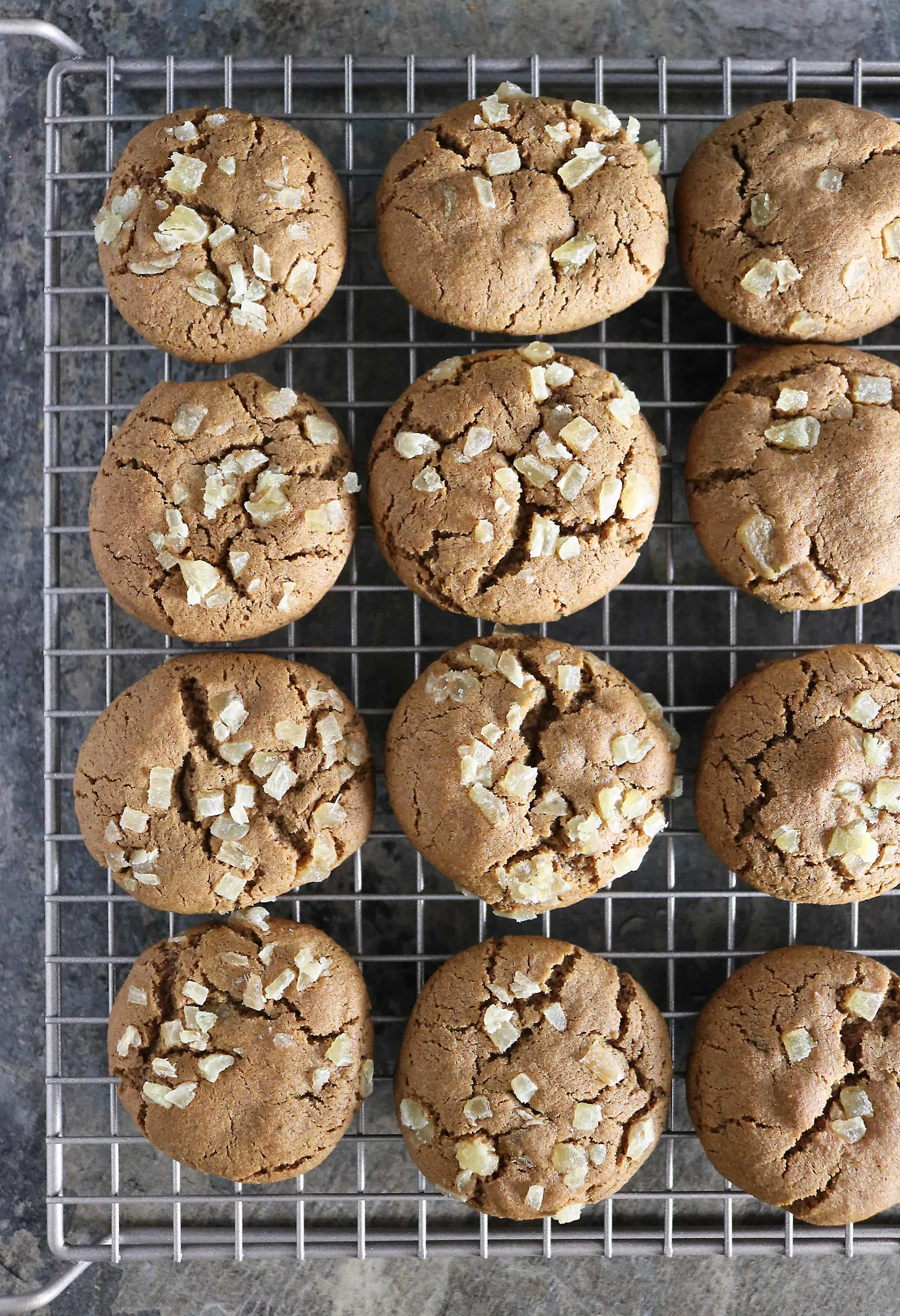 Image of Delicious Soft Molasses Ginger Cookies For Christmas