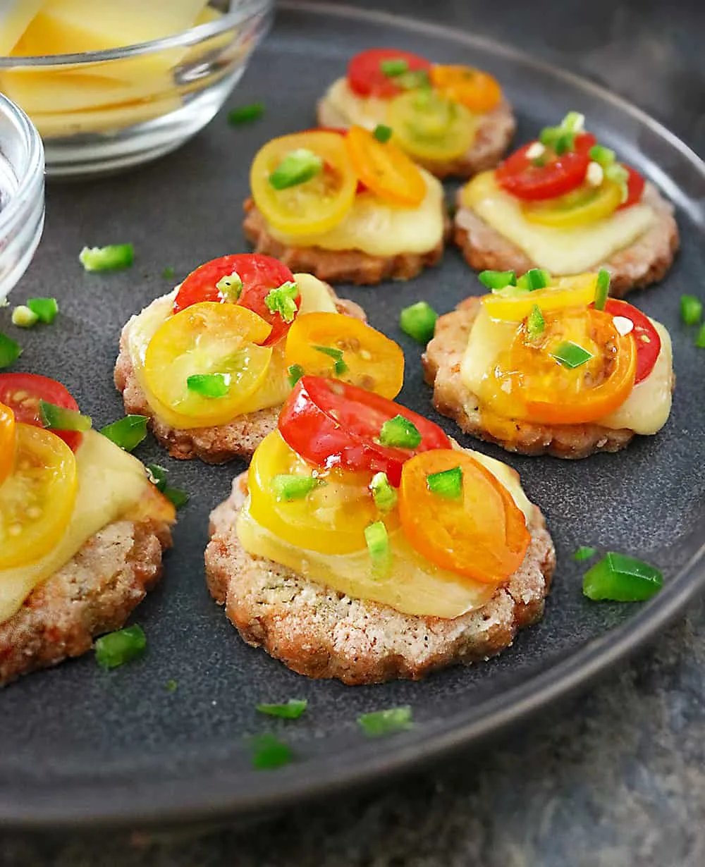 Photo of Easy Tomato Jalapeno Cheese Cracker Appetizers