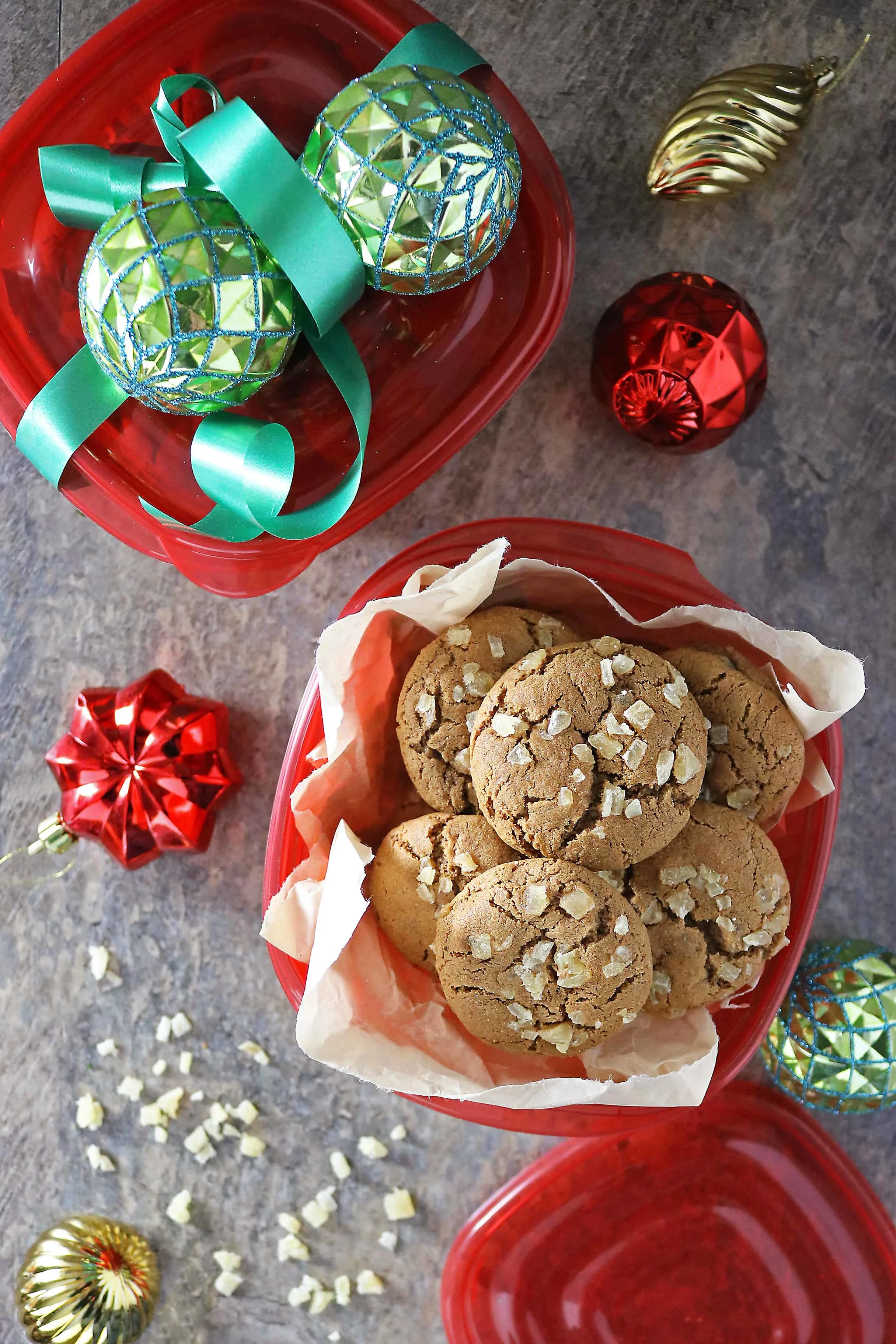 Ginger Molasses Cookies Cookie Exchange Photo