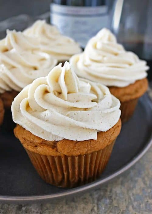 Ginger Sweet Potato Cupcakes