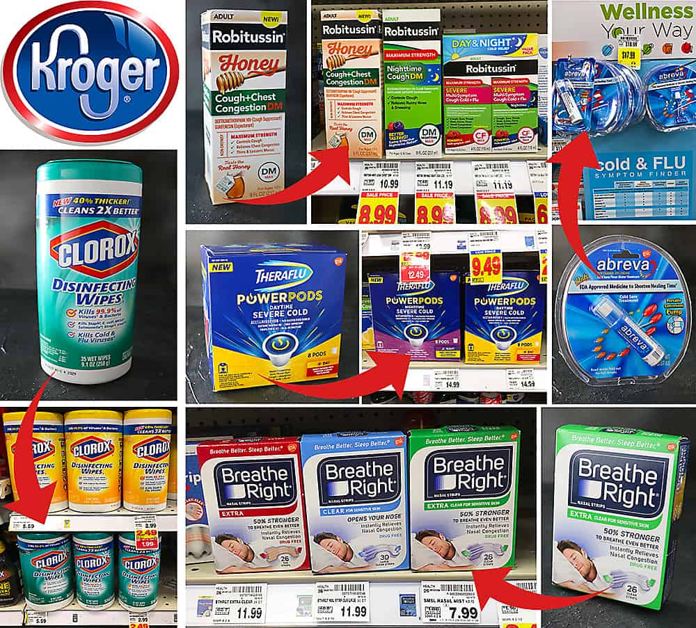 Image of products at Kroger #SoothesOfTheSeason