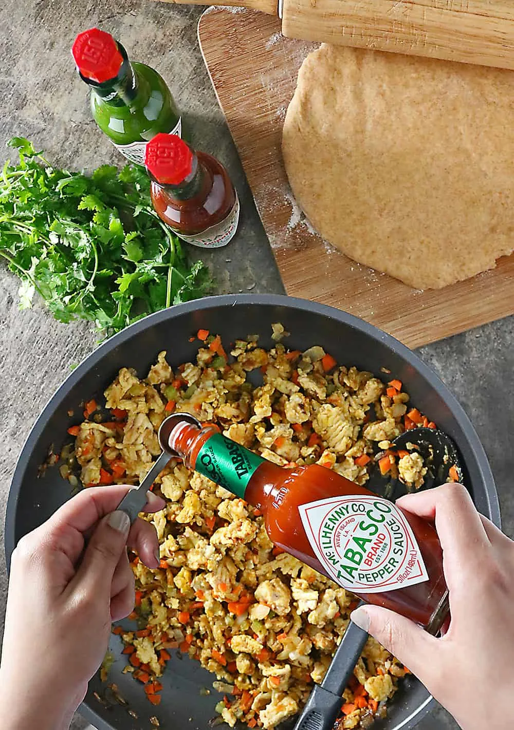 Photo of Tabasco in Curried Chicken