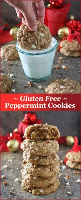 easy Gluten Free Peppermint Cookies Recipe Image