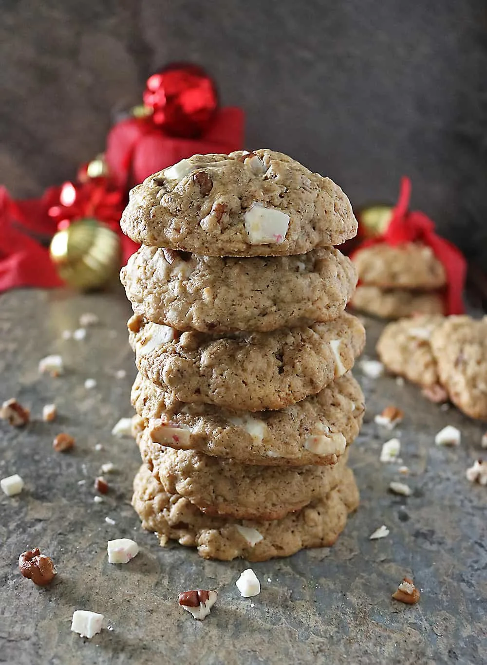 Gluten Free Peppermint Cookies bake up super easy