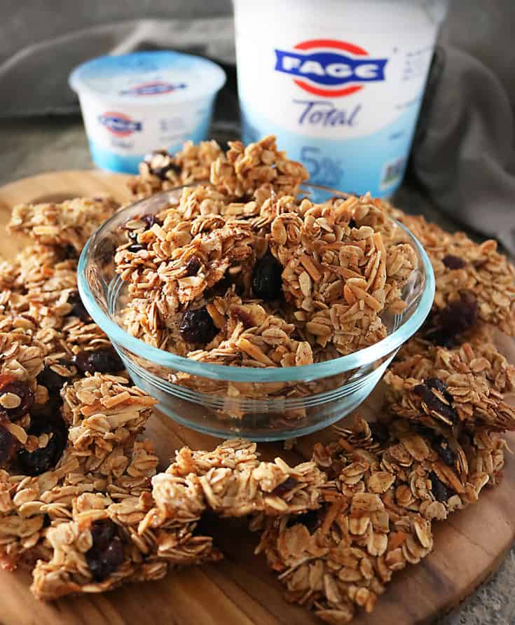 Cranberry Coconut Granola Recipe - Savory Spin