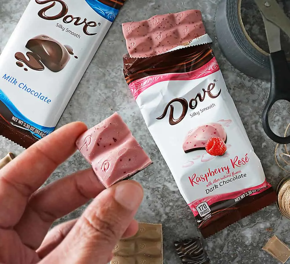 Bold NEW DOVE Chocolate Bars and choosing pleasure.