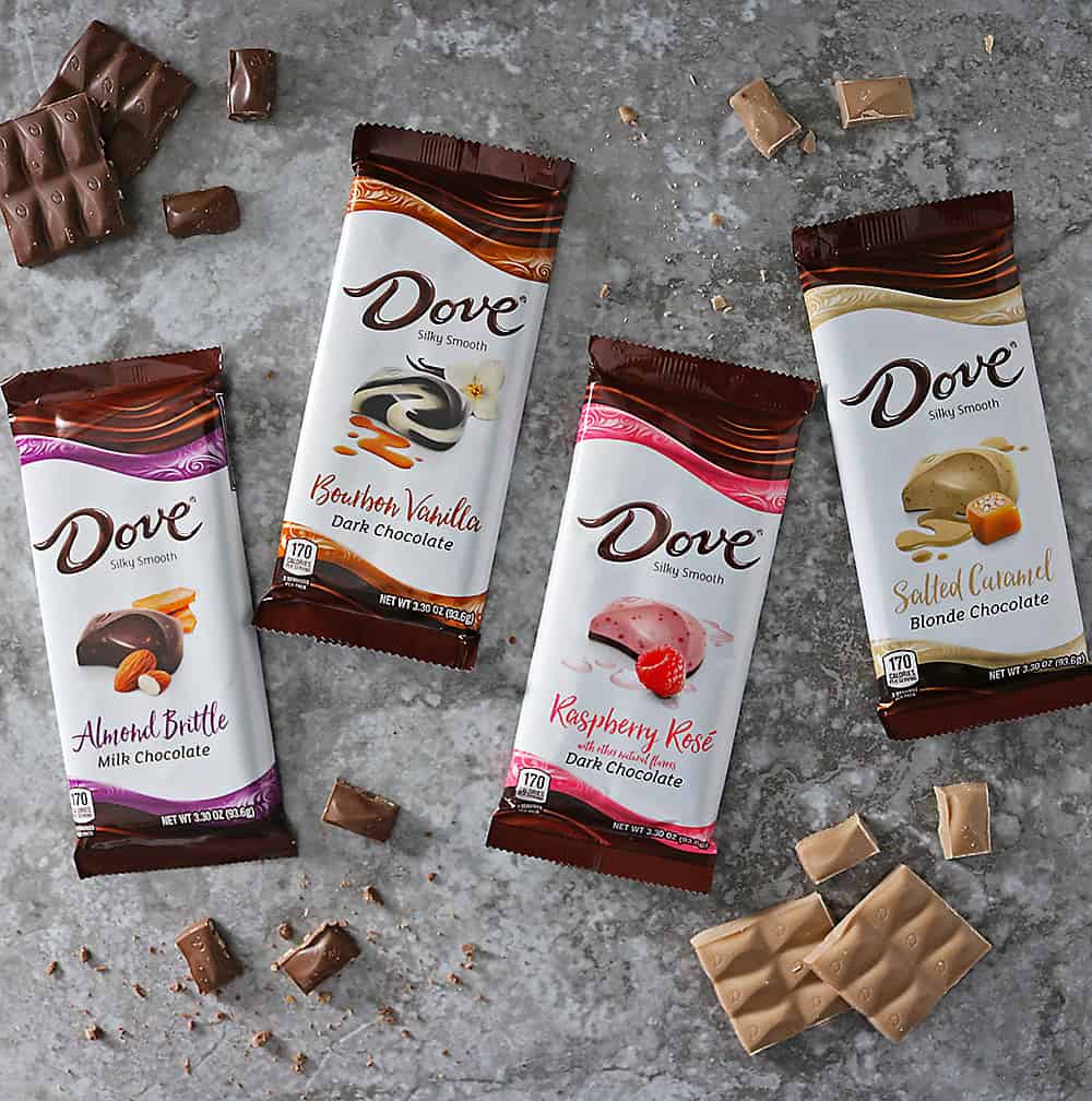 Check out these New Dove Chocolate Bars at Walmart.