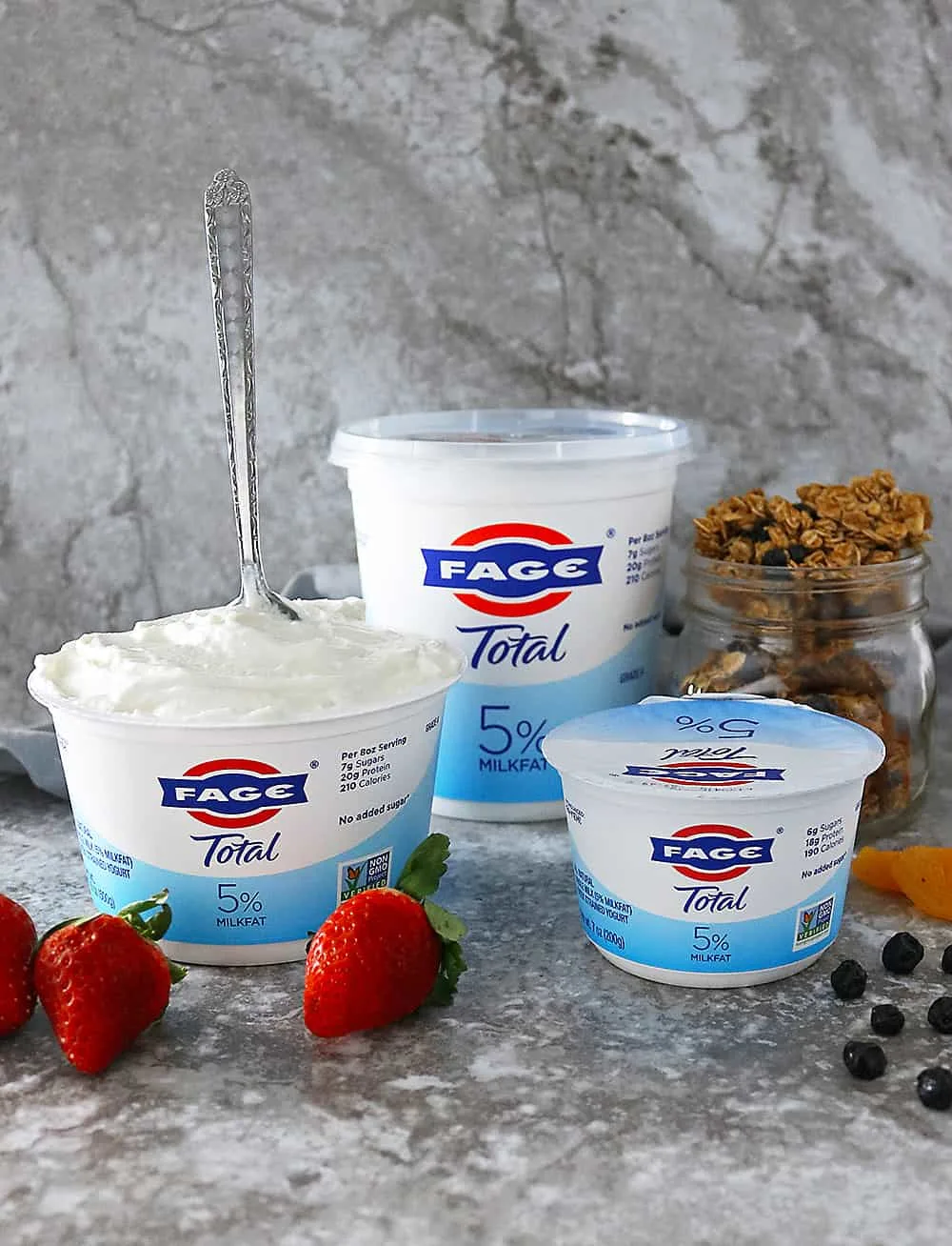 Delicious FAGE 5% Smooth and Creamy Greek Yogurt