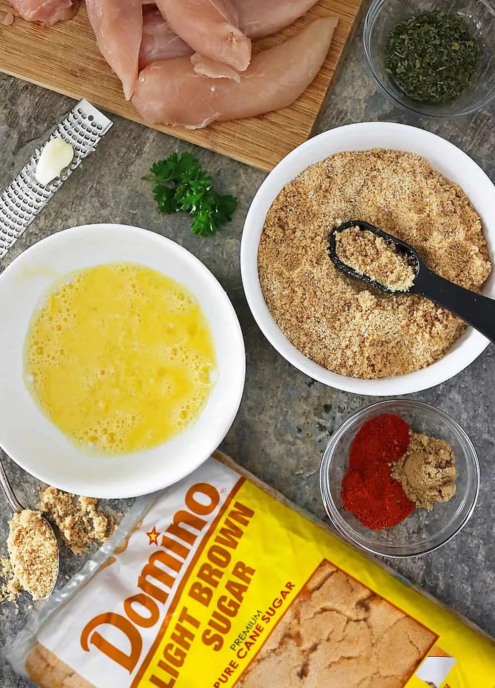 Ingredients To Make Sweet Spicy Air Fryer Chicken Tenders for your next get together!