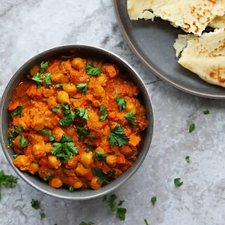 Easy Chickpea Carrot Curry with FAGE
