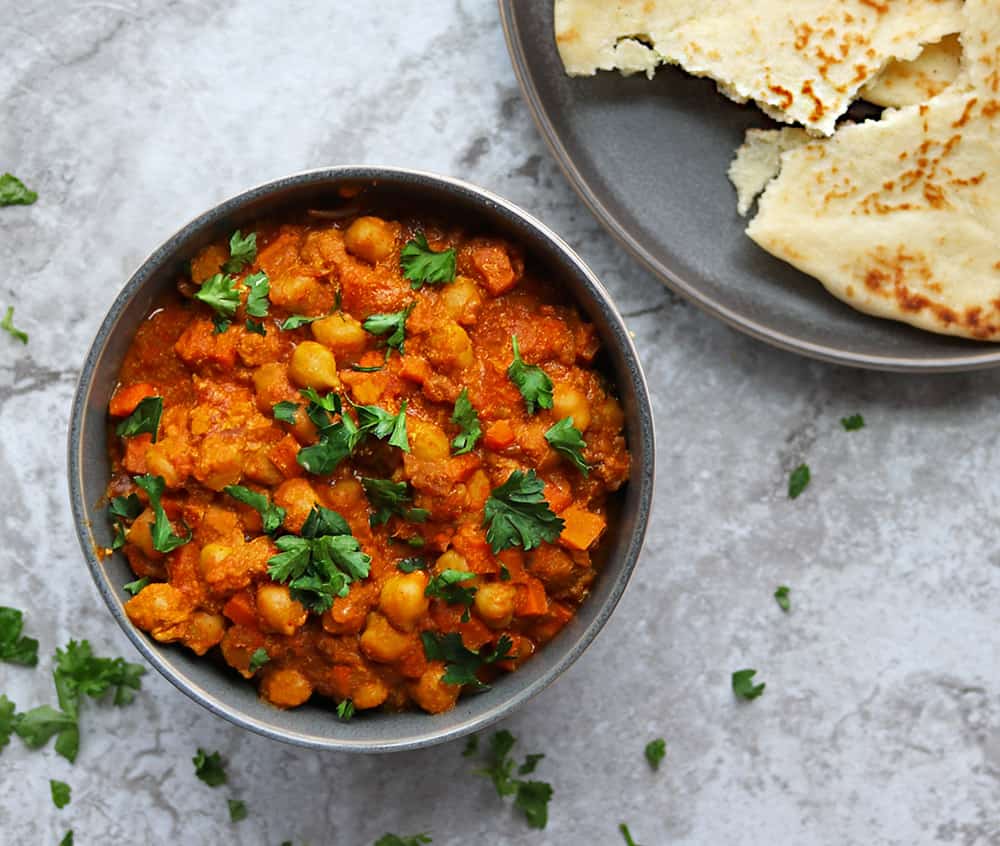Easy Chickpea Carrot Curry with FAGE