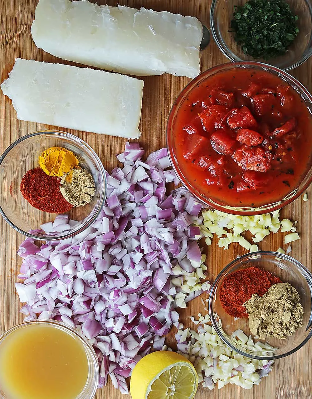 Ingredients For Making Fish Curry