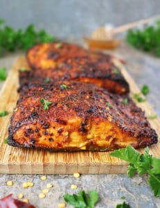 Easy Sweet And Spicy Air Fryer Salmon