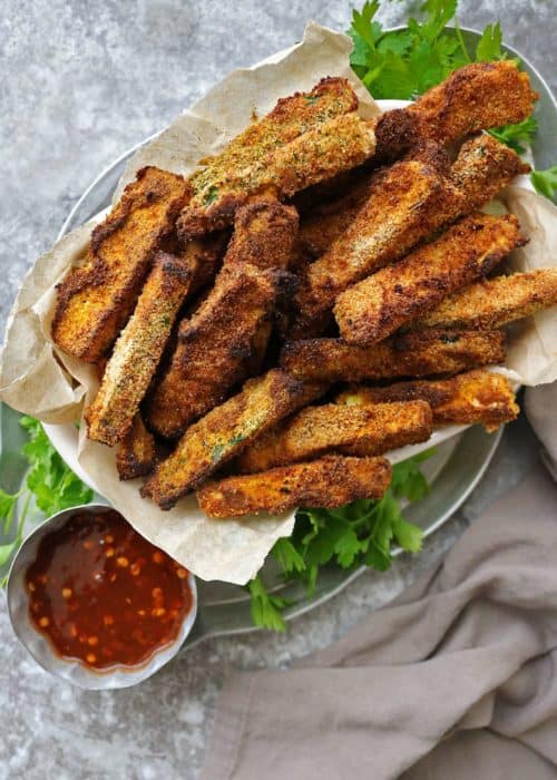 Air Fryer Zucchini Fries (Gluten Free)