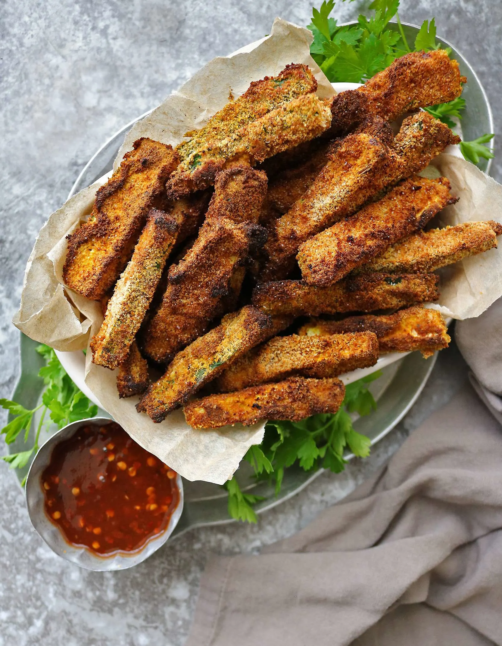 Air Fryer Zucchini Fries (Gluten Free)