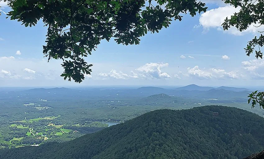 Views From Top Of Mount Yonah