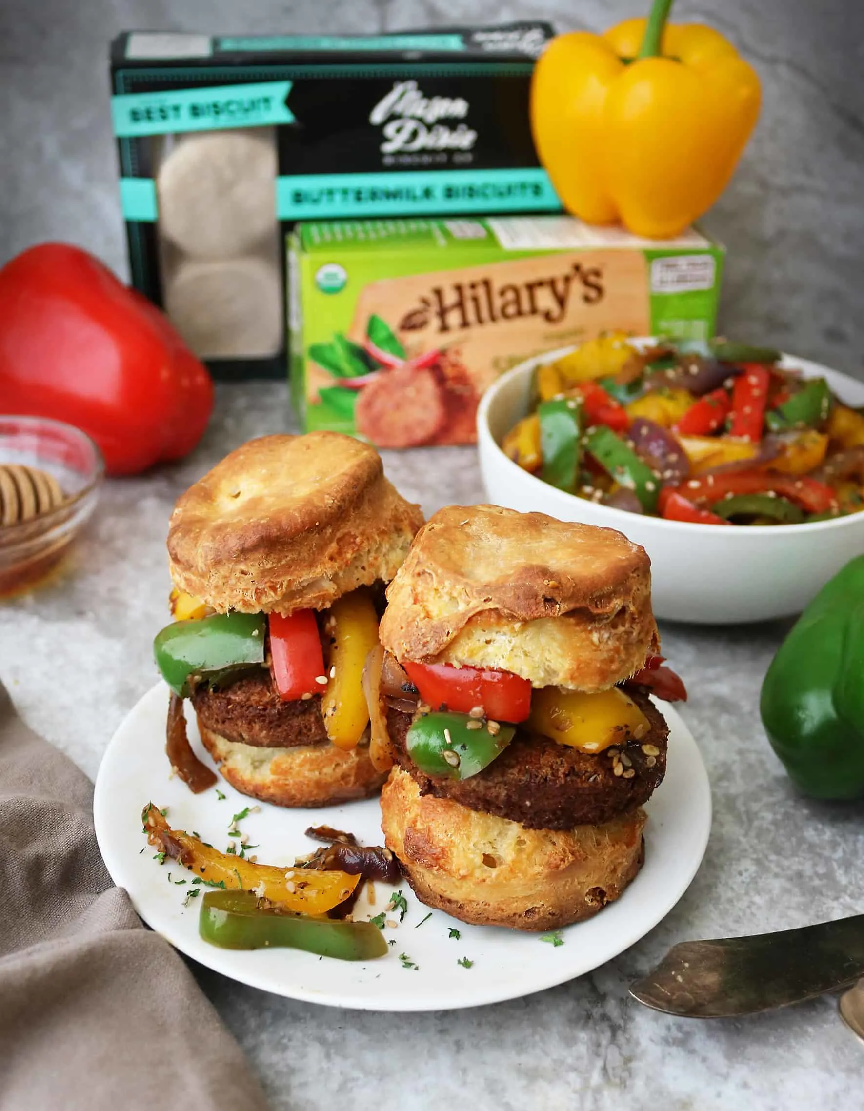 15 Minute Honey Ginger Sesame Veggie Sausage Biscuits - stock up at Sprouts Frozen Frenzy Sale.