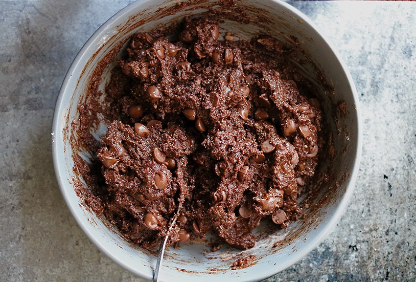 Delicious Chocolate Muffin Top Dough