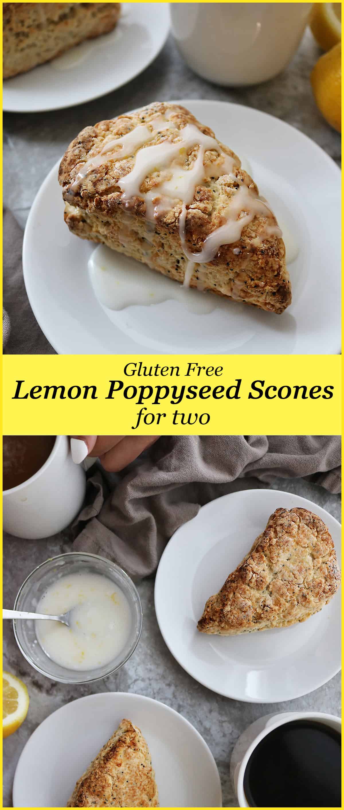 Gluten Free Lemon Poppyseed Scones Recipe Savory Spin