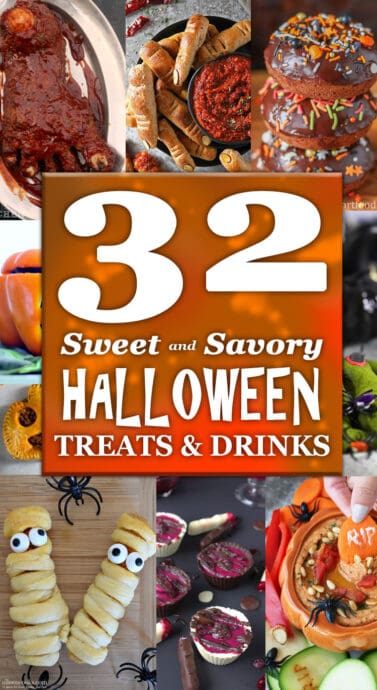 32 Sweet and Savory Halloween Treats & Drinks