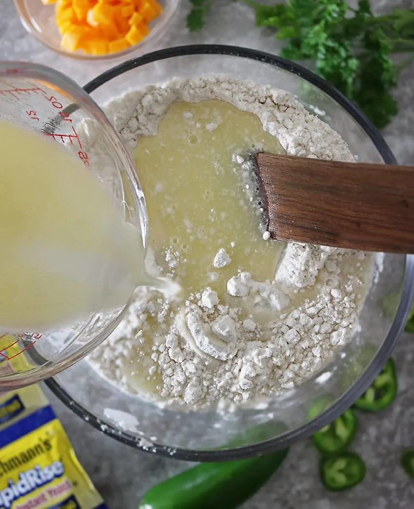 Preparing Dough For Parker House Rolls